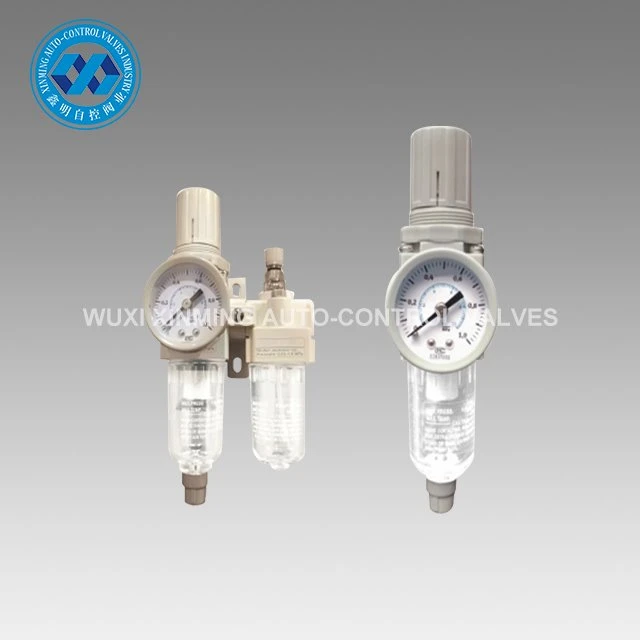 Luftfilterregulator med trykmåler