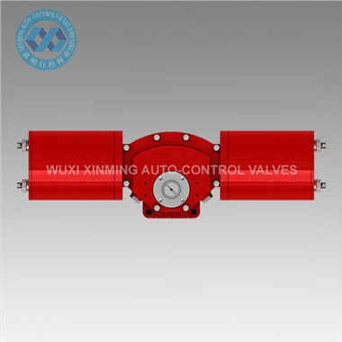 Dobbeltvirkende Scotch Yoke pneumatisk aktuator