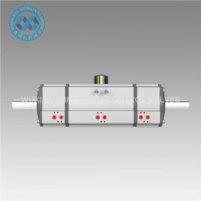 Dobbeltvirkende pneumatisk aktuator